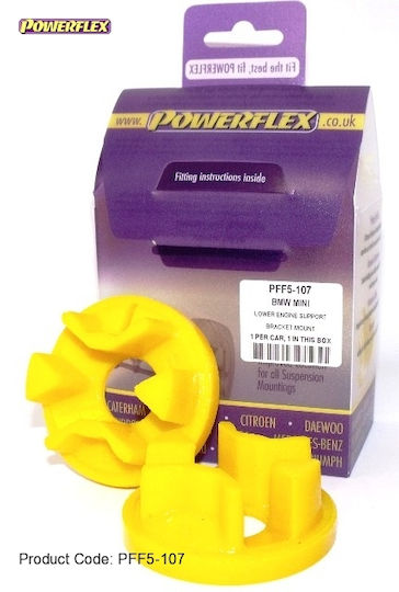Powerflex Βάση Μηχανής Αυτοκινήτου για Mini Cooper S