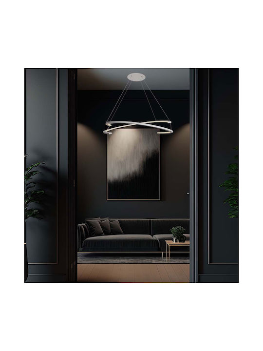 V-TAC Designer Κρεμαστό Φωτιστικό Λευκό LED με ...