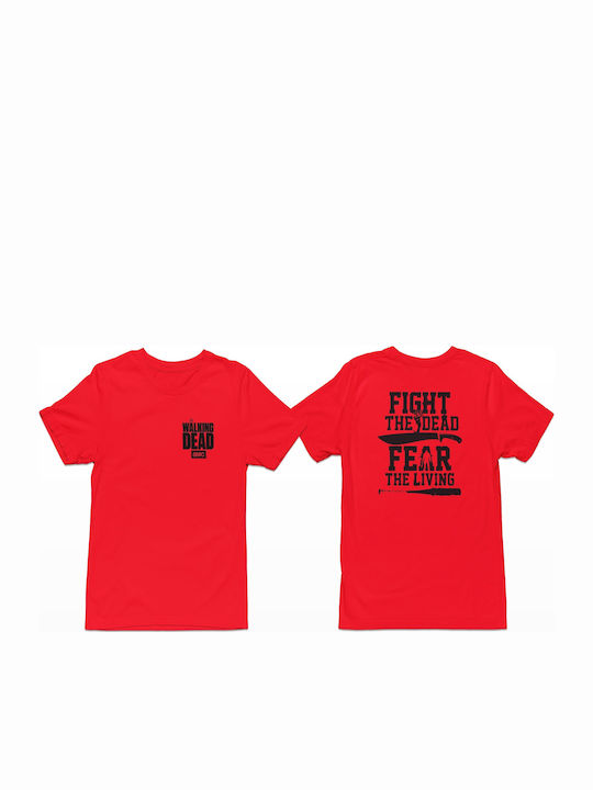 Softworld T-shirt σε Κόκκινο χρώμα