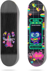 Girl Skateboard Co Sanrio 8" Skateboard Shortboard Black