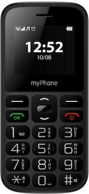 MyPhone Halo A Dual SIM Κινητό με Μεγάλα Κουμπιά Μαύρο