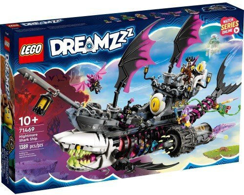 LEGO DREAMZzz Navă Rechin Coșmar Pentru Vârsta 10+ 71469 | Skroutz
