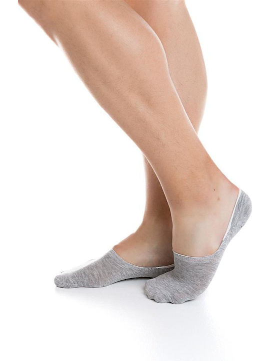 Inizio Herren Einfarbige Socken Gray 1Pack
