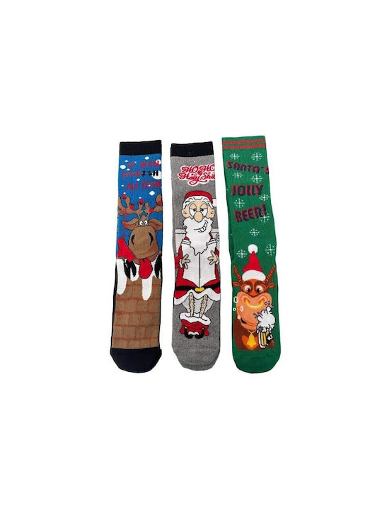 Ekmen Christmas Socks Multicolour 3Pack