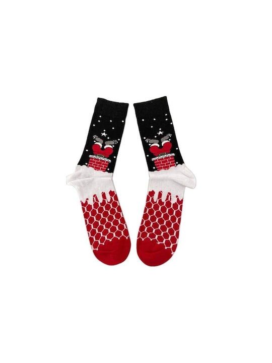 Ekmen Men's Christmas Socks Black