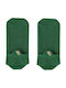 Axidwear AXID Women's Solid Color Socks Green