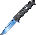 Amont Pocket Knife Blue with Blade made of Stainless Steel