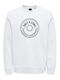 Only & Sons Herren Sweatshirt Weiß