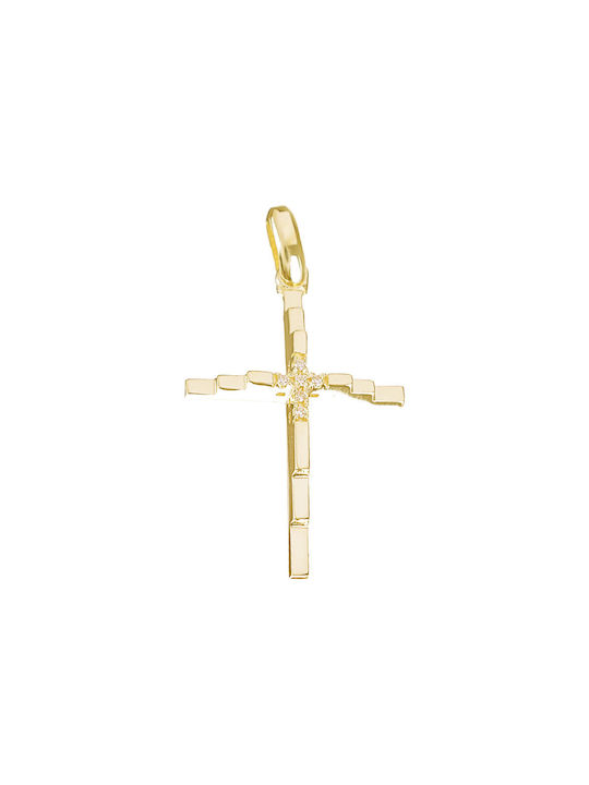 Gatsa Femeiesc Aur Cruce 14K