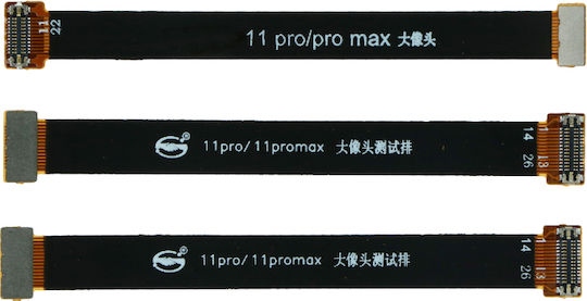 Tester Test Rückkamera Flexkabel iPhone 11 Pro / 11 Pro Max für Werkzeuge für die Reparatur von Mobiltelefonen 3 Stück SP21121-HQ