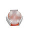 Karvounis Rotund Suporturi pentru pahare Lemn cu Suport Transparent 6buc