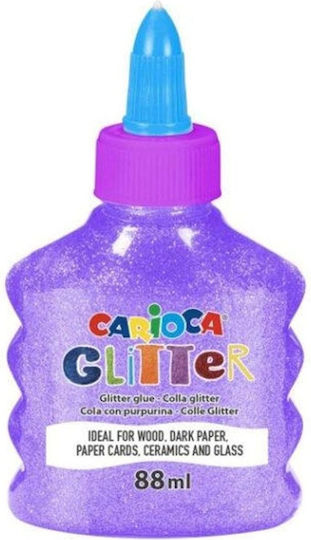 Carioca Glitter Neon Златен прах Глитър Лилав 88мл
