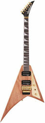 Jackson JS32 Elektrische Gitarre Fliegendes V Naturfarben