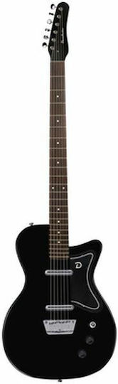 Danelectro Ηλεκτρική Κιθάρα Single Cut με SS Διάταξη Μαγνητών Μαύρη
