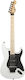 Charvel So-Cal Style 1 Електрическа Китара Stratocaster с HSS Конфигурация на Пикапите Бял с Калъф