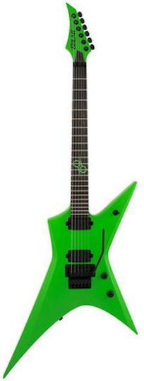 Solar Guitars Chitară Electrică Greu Verde