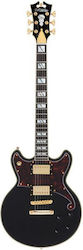 D'Angelico Deluxe Brighton Chitară Electrică Tă...