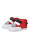 Potre Βρεφικά Sneakers Αγκαλιάς Κόκκινα