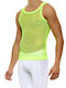Men's Sleeveless Undershirt Yellow