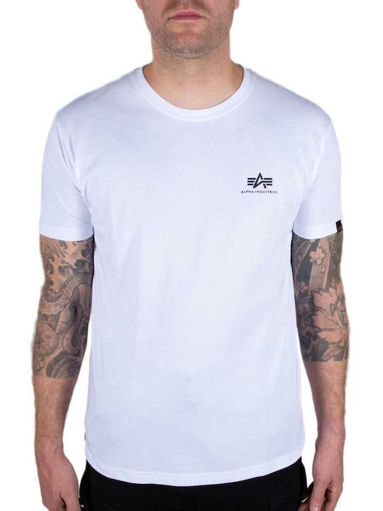 Alpha Industries Тениска Бял