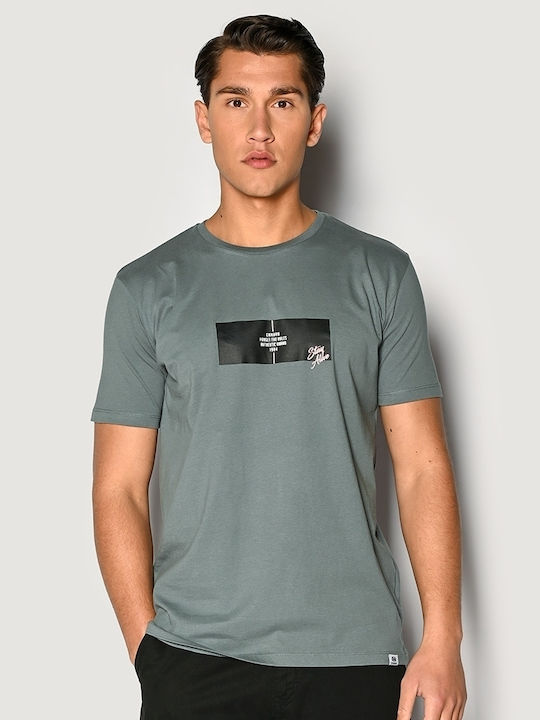Camaro Мъжко Тениска с Къс Ръкав Зелен