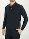 Polo Short Sleeve Blouse Navy Blue