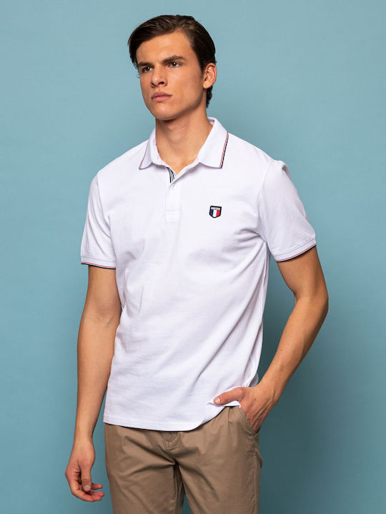 Polo Short Sleeve Blouse White