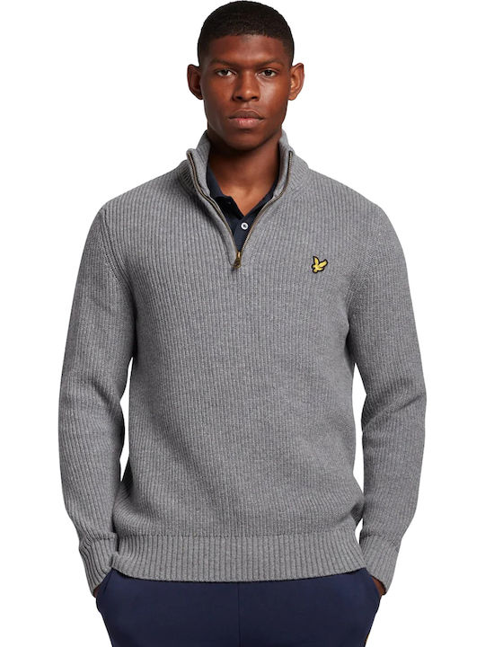 Lyle & Scott Πουλόβερ Μακρυμάνικο Γκρι