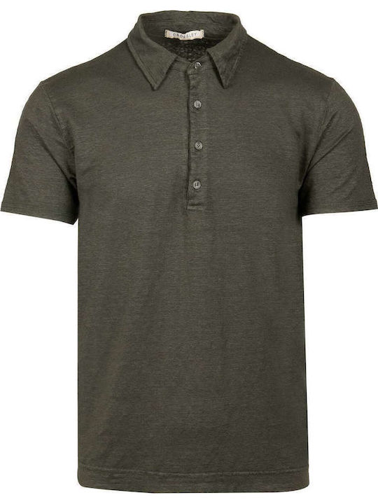 Polo Short Sleeve Blouse Khaki
