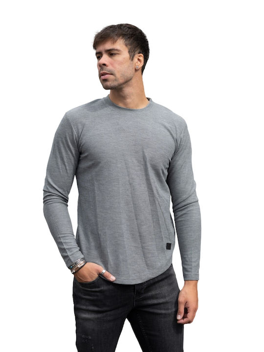 Yolofashion Herren T-Shirt Kurzarm Gray