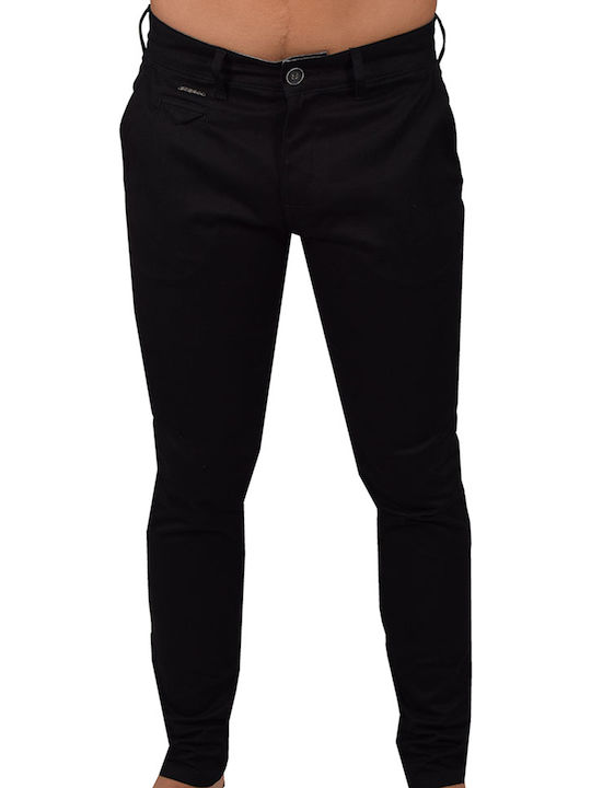 Stefan Fashion Trousers Chino Elastic in Slim F...