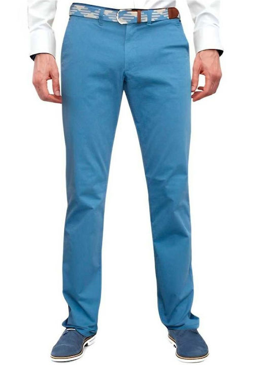 Sabart Men's Trousers Chino Blue