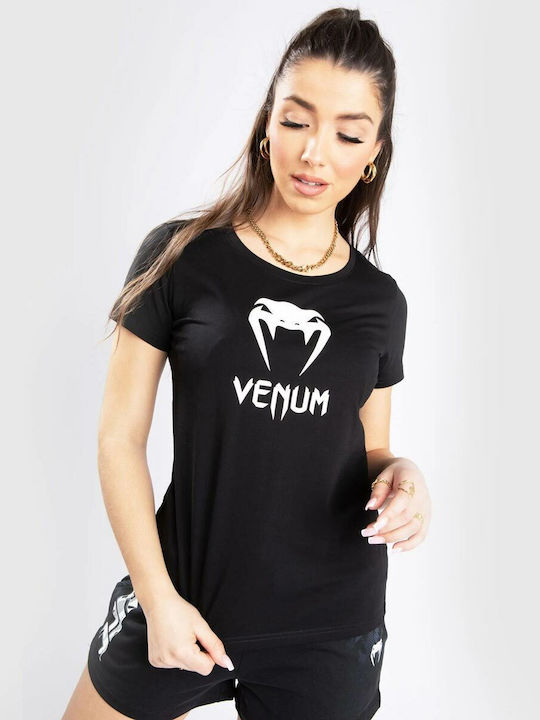 Venum Γυναικείο Αθλητικό T-shirt Μαύρο