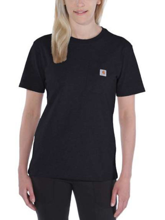Carhartt Γυναικείο T-shirt Μαύρο