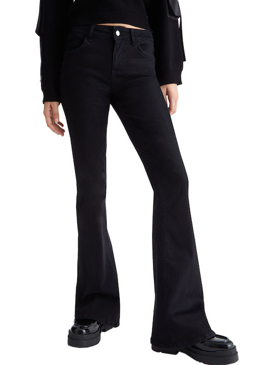 Liu Jo High Waist Women's Jean Trousers Flared