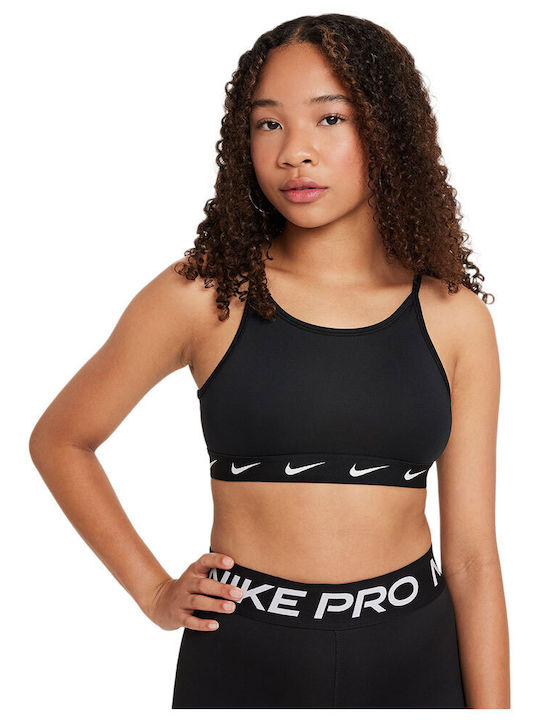 Nike One Παιδικό Μπουστάκι Dri-Fit Μαύρο
