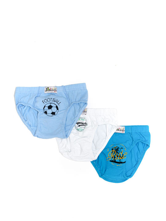 Jokers Kids Set with Briefs Multicolored 3pcs