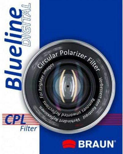 Digital Φίλτρo CPL Διαμέτρου 58mm για Φωτογραφικούς Φακούς
