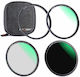 K&F Concept Set de filtre UV Cu diametrul 55mm pentru obiective foto