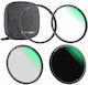 K&F Concept Set de filtre UV Cu diametrul 62mm pentru obiective foto