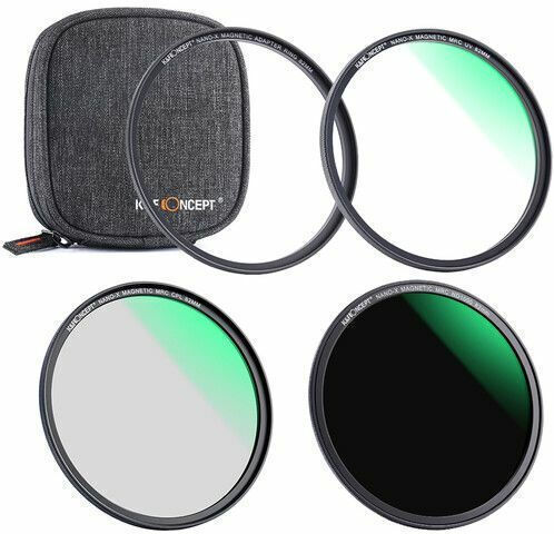 K&F Concept Set de filtre UV Cu diametrul 72mm pentru obiective foto