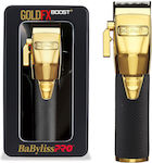 Babyliss Επαναφορτιζόμενη Κουρευτική Μηχανή Χρυσή FX8700GBPE