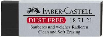 Faber-Castell Eraser for Pencil and Pen Dust Free 1pcs Black