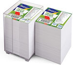 Forpus Notes Pad Cube 800 Sheets White 9x9cm