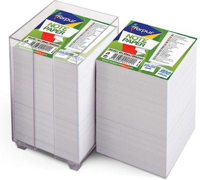 Forpus Χαρτάκια Σημειώσεων σε Κύβο 800 Φύλλων Λευκά 9x9cm