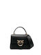 Love One Top Leather Women's Bag Handbag Black