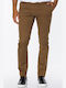 Hose Chino Elastisch in Enger Passform Camel