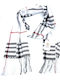Men's Scarf White