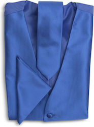 Portobello's Synthetic Men's Tie Set Monochrome Blue