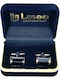 Legend Accessories Cufflinks of Silver Black